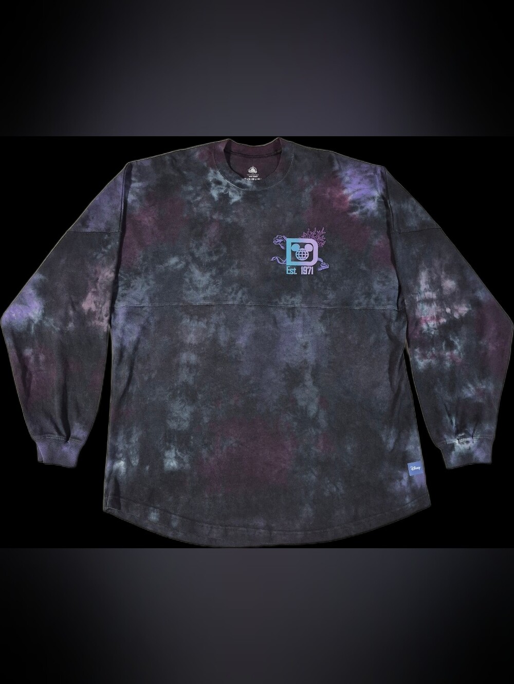 Walt Disney World Ursula Spirit Jersey Tie Dye Little Mermaid Adult Size Large